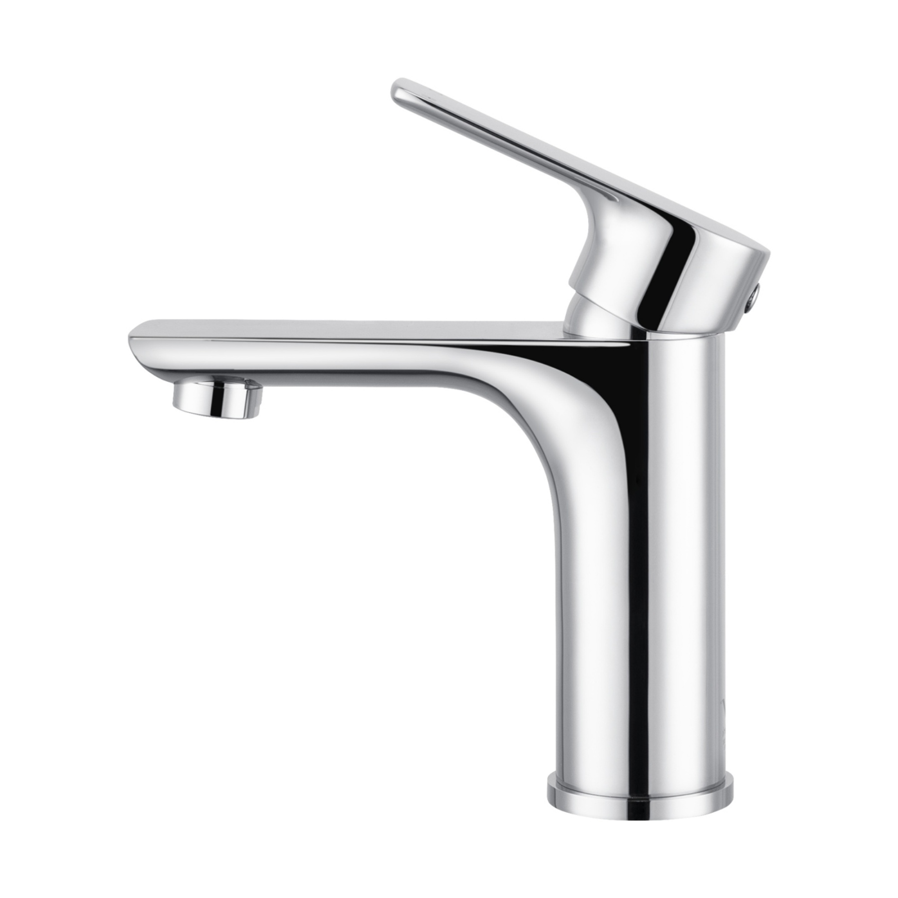 Brass Bathroom Basin Sink Mixer Tap Laundry Vanity Flick Spout Faucet Chrome/Black/White/Brushed Yellow Gold
