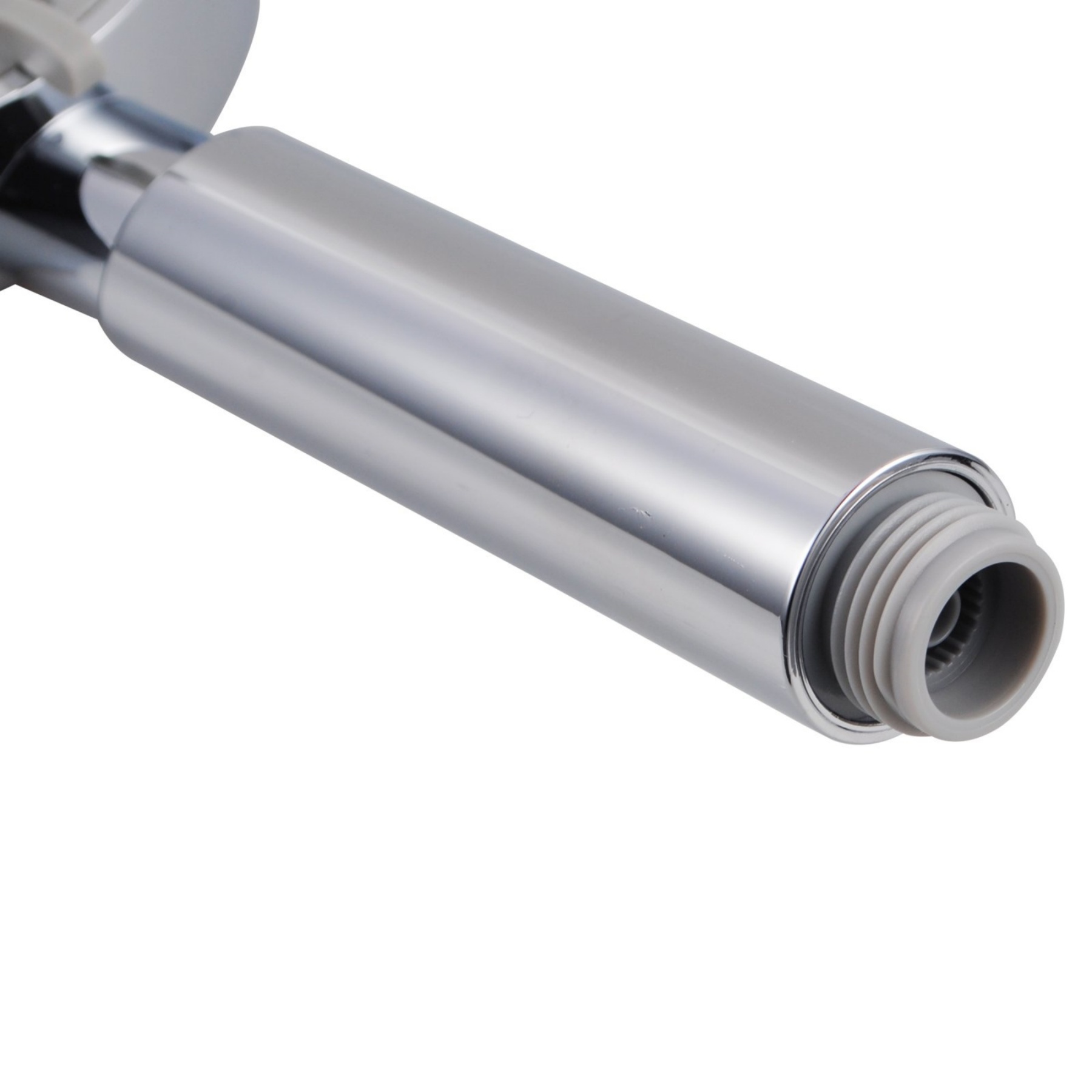 5 Functions Chrome Round Rainfall Handheld Shower Head Bathroom Spray Handheld Shower Rose