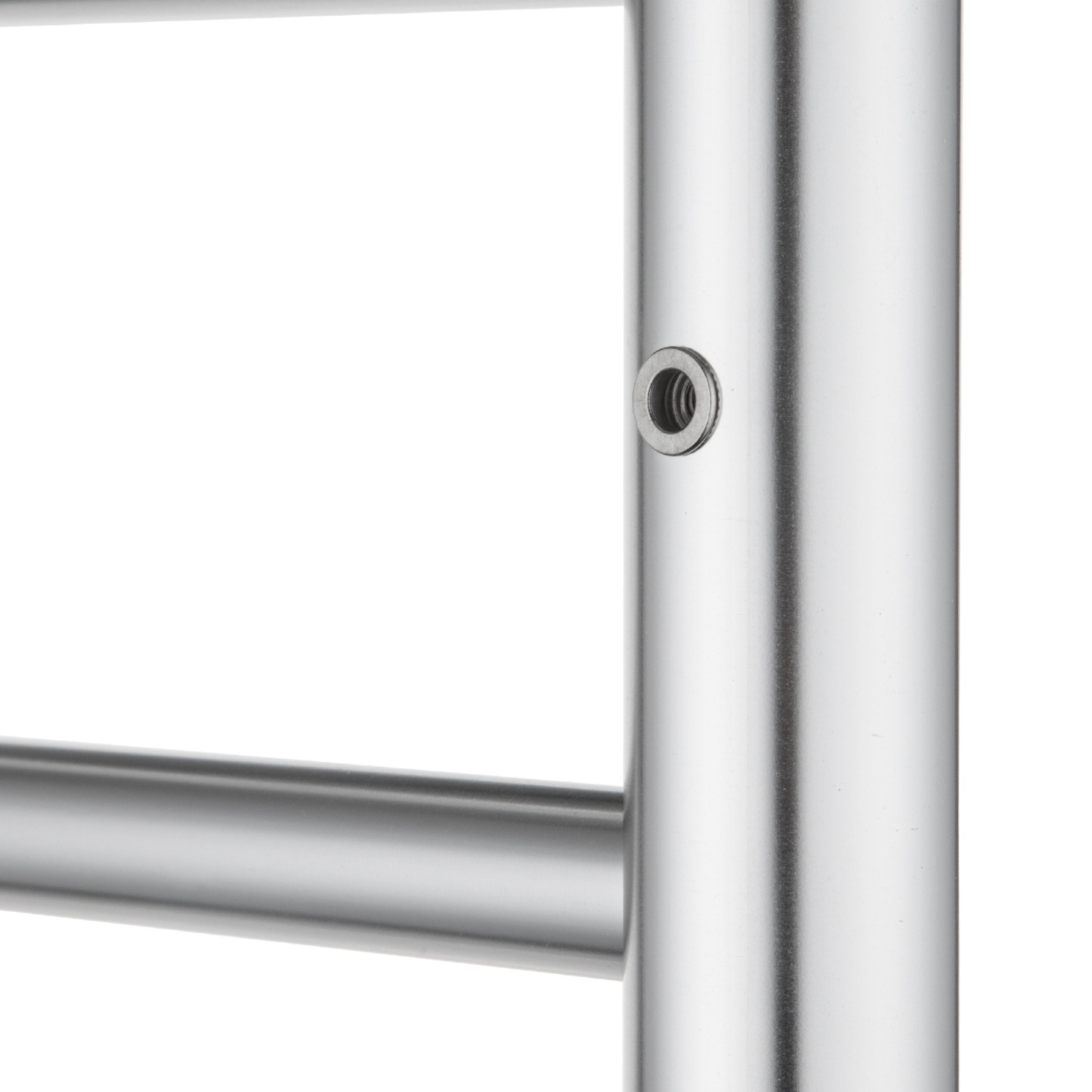 Round Aluminum Electric Heated Towel Rail Rack 6 Bars Bathroom Wall Mounted Warmer Towel Dryer Holder Hanger Silver/Black/Brushed Yellow Gold