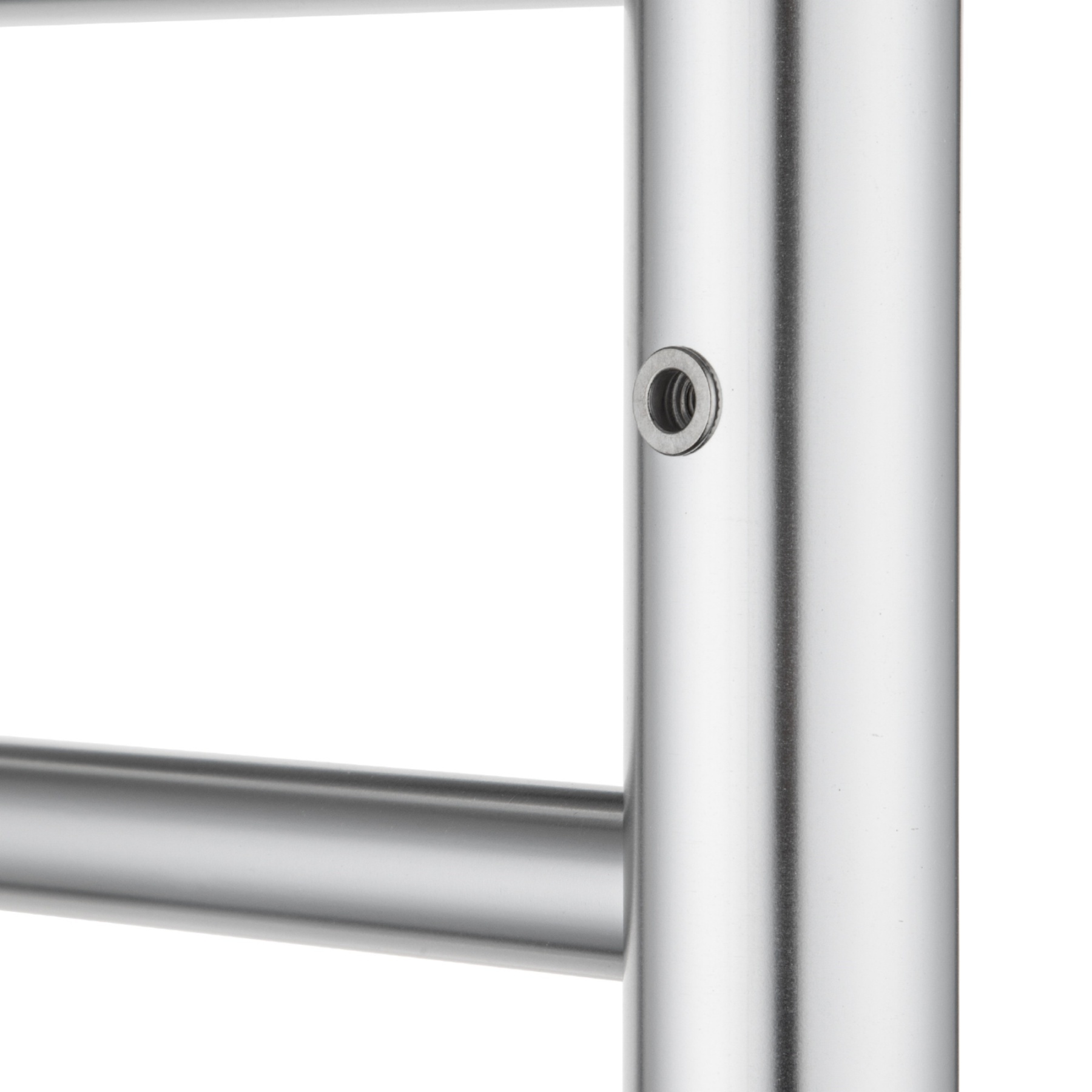 Round Aluminum Electric Heated Towel Rail Rack 6 Bars Bathroom Wall Mounted Warmer Towel Dryer Holder Hanger Silver/Black/Brushed Yellow Gold