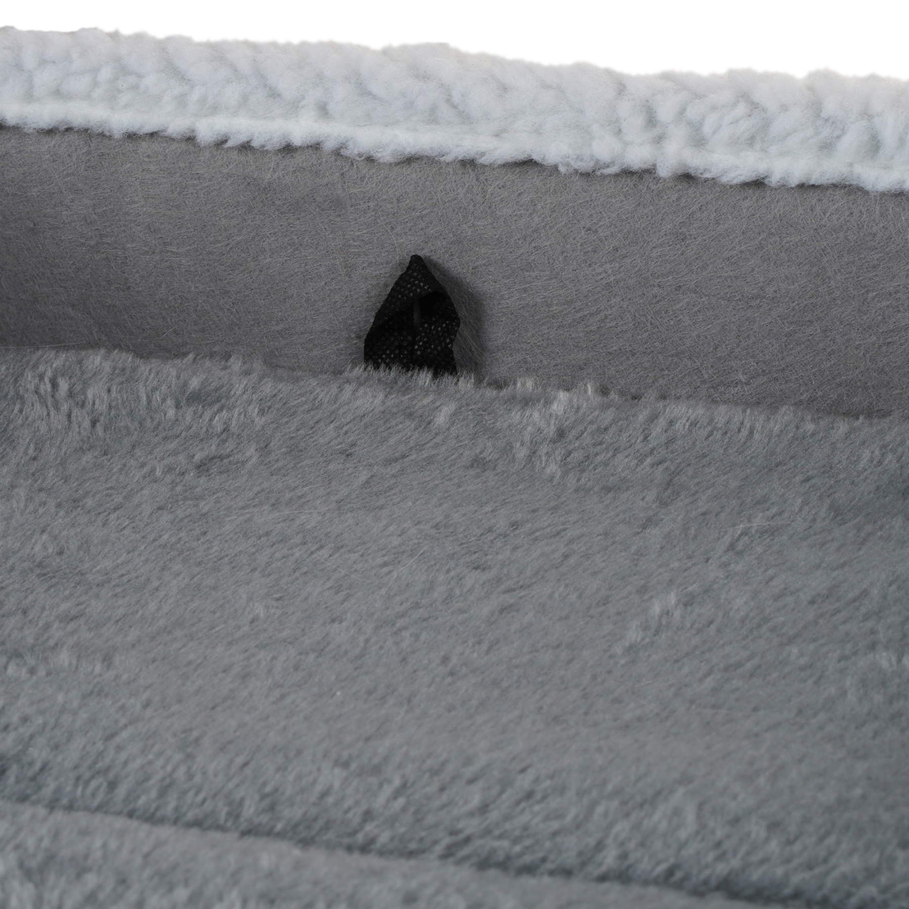 Foldable Indoor Pet Bed Cat Cave Felt Bed Scratch Pad Kitten Cat Hideaway House Grey/Blue