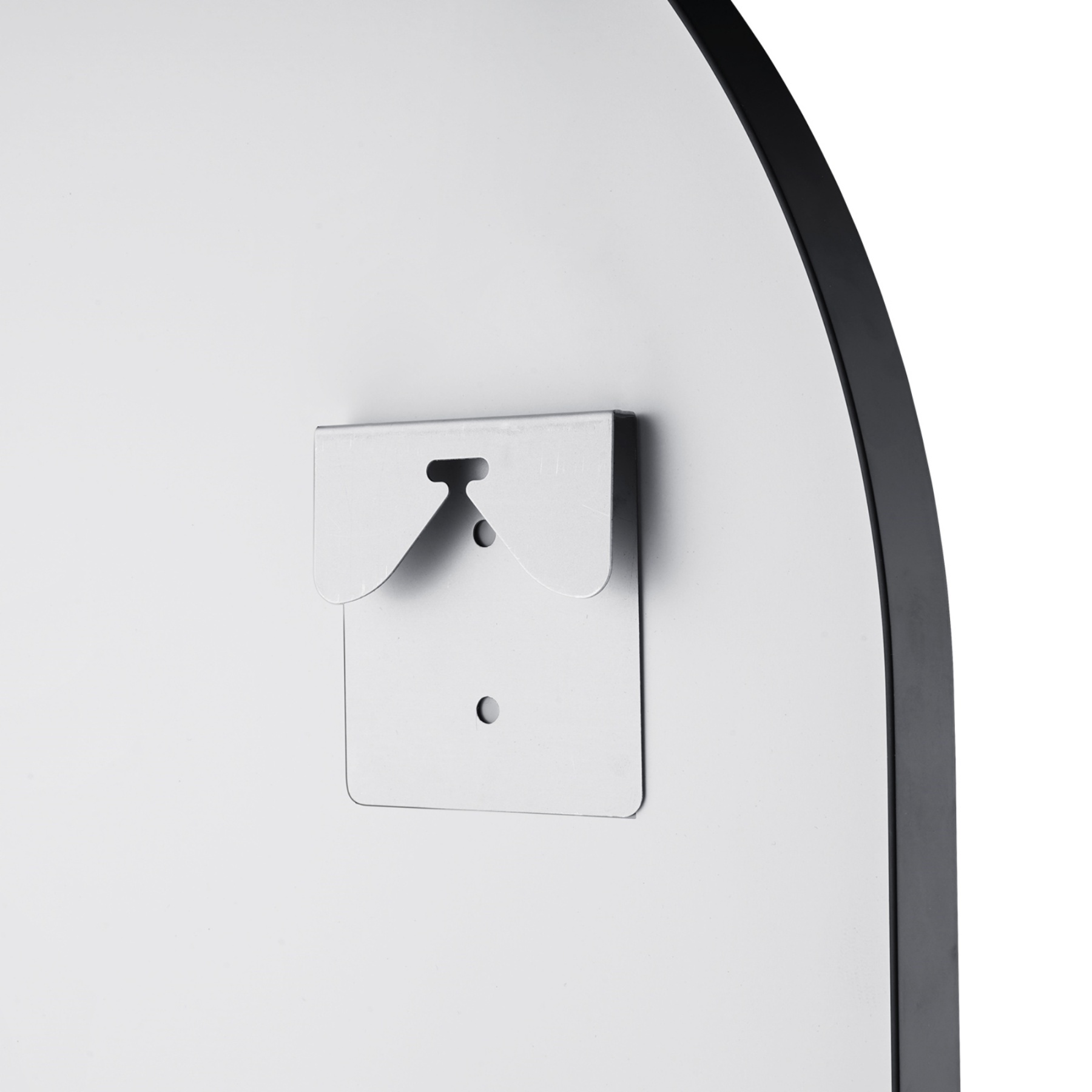 Bathroom Aluminium Framed Oval Mirror Vanity Basin Wall Mounted Makeup Mirror Gold/Black