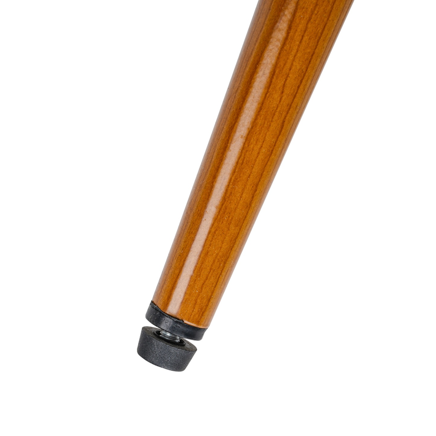 PU Leather Dining Side Chairs Curved Rattan Back Seat Metal Legs Set of 2 Black/White(Natural)