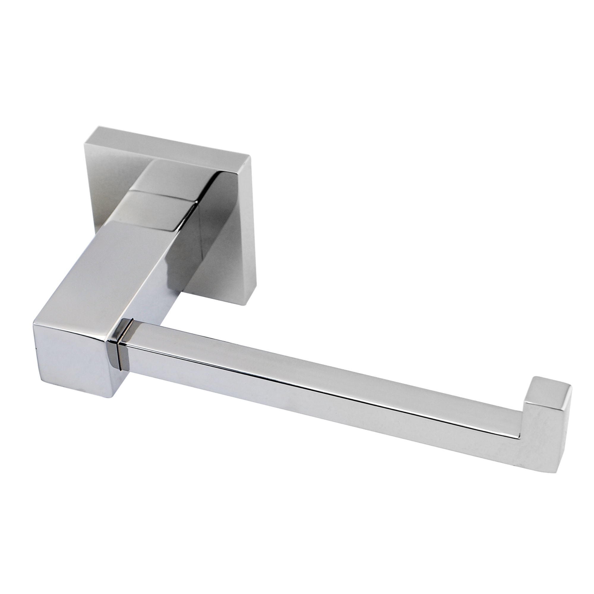 Square Toilet Paper Roll Holder Stainless Steel Wall Mounted Bathroom 