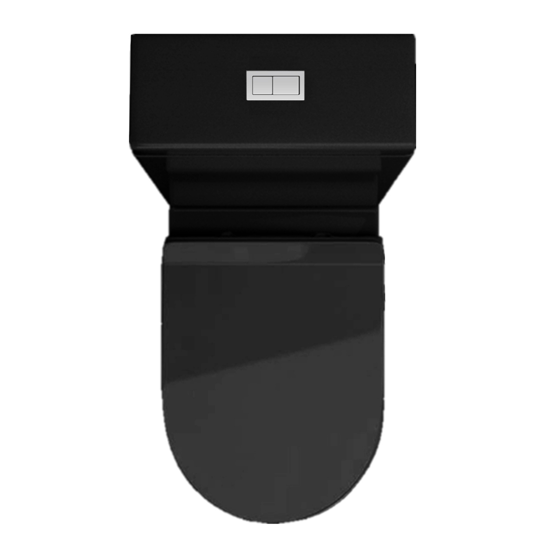 Black Ceramic Tornado Rimless Wall Faced Toilet Suite Bathroom Hygiene Dual Flush Soft Close Seat