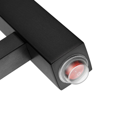 Square Stainless Steel Electric Heated Towel Rail Rack Wall Mounted Warmer Towel Holder 8 Bars Chrome/Matte Black/Gunmetal Grey/Brushed Yellow Gold