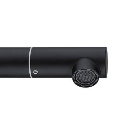 Bath Basin Round Stainless Steel Mixer Tap Laundry Sink Vanity 360° Swivel Nozzle Flick Faucet Chrome/Black