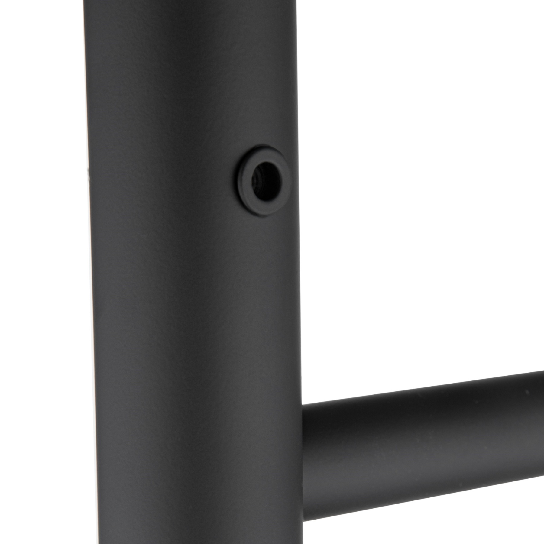 Round 8 Bars Aluminium Electric Heated Towel Rail Wall Mounted Towel Warmer Dryer Holder Rack Silver/Black/Brushed Yellow Gold