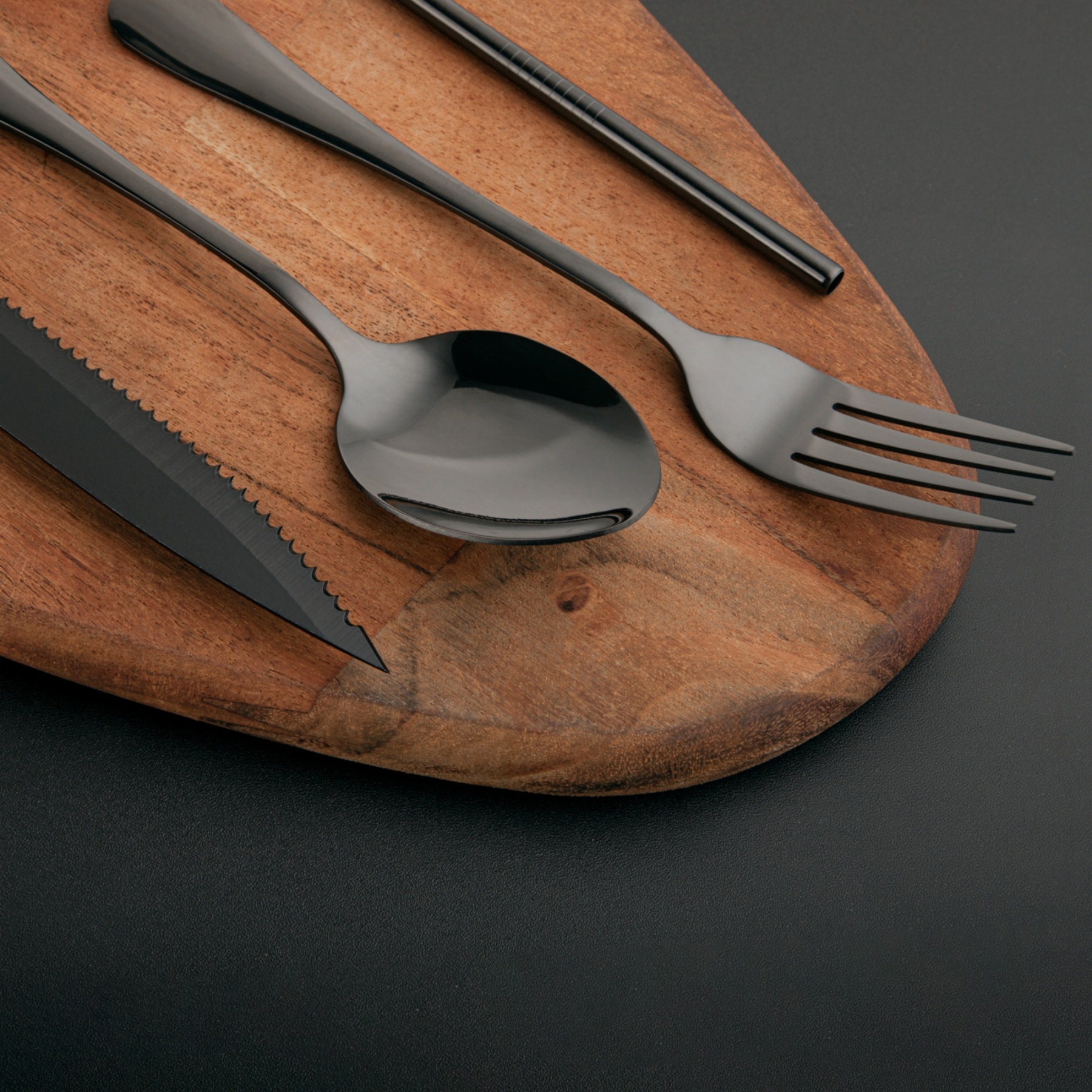 10PCs Portable Stainless Steel Cutlery Set Travel Camping Utensils Fork Knife Spoon Picnic Tableware