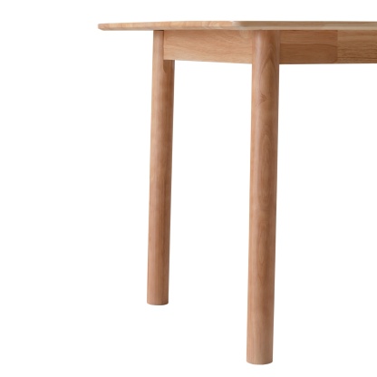 140cm Rectangle Wooden Dining Table for Home Kitchen Cafe Restaurant Walnut/Natural