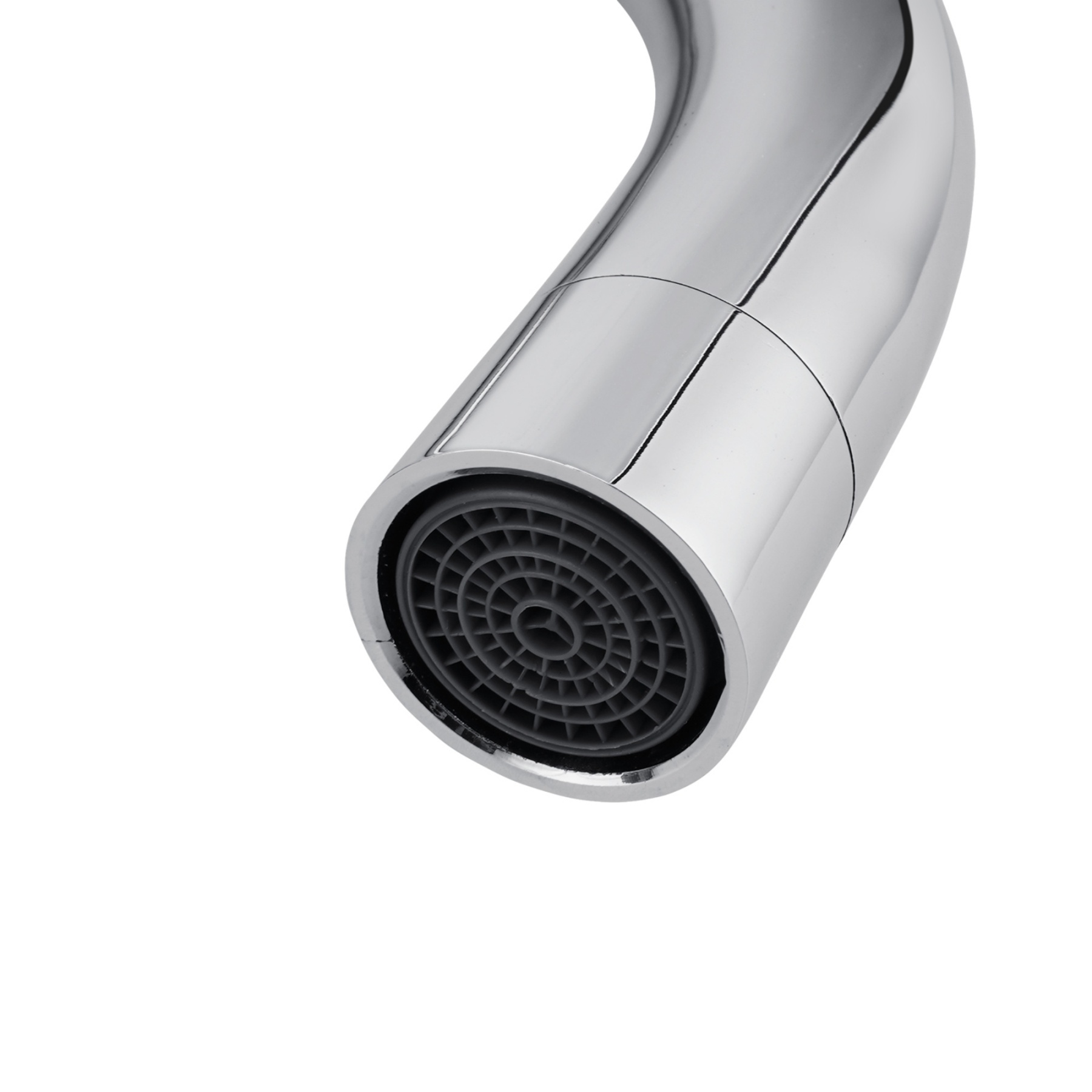 360° Swivel Spout Brass Kitchen Mixer Tap Round Laundry Basin Sink Faucet Chrome/Matte Black/Brushed Nickel