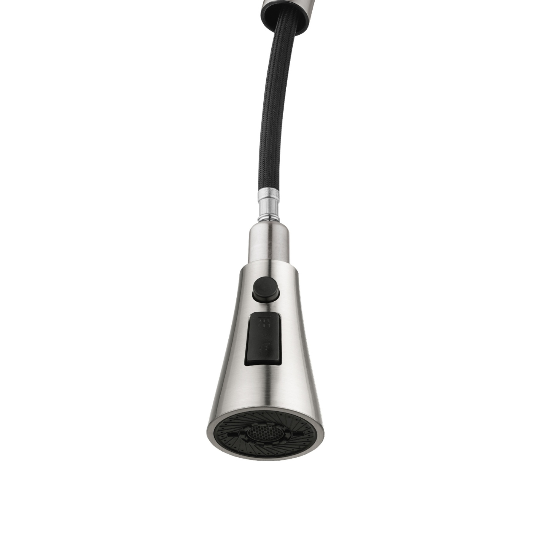 Stainless Steel 3 Function Pull Out Kitchen Sink Mixer Tap Laundry Basin 360° Swivel Spout Faucet Chrome/Black/Brushed Yellow Gold