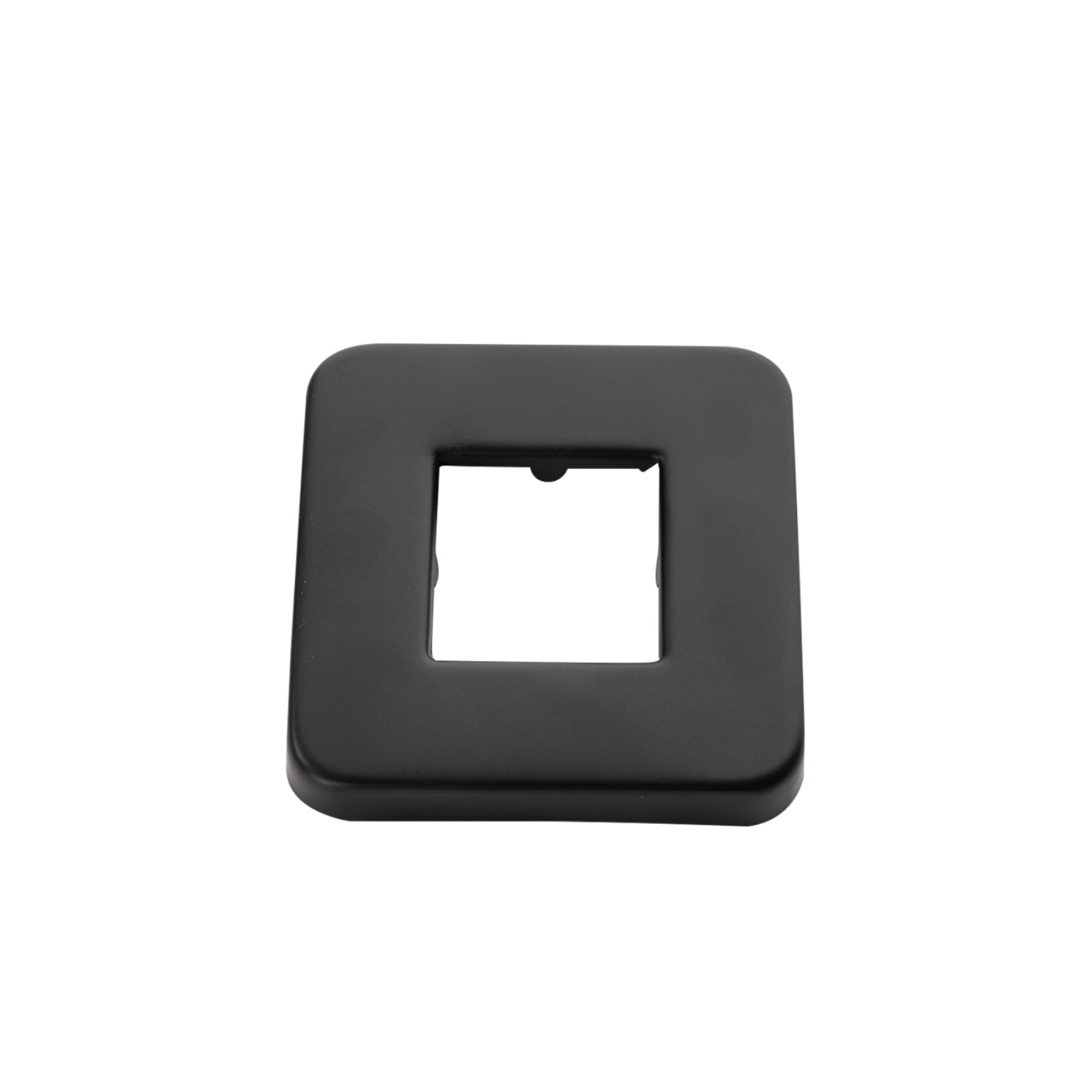 Square Wall Mounted Gooseneck Shower Arm Bathroom Extension Rainfall Shower Arm Chrome/Black