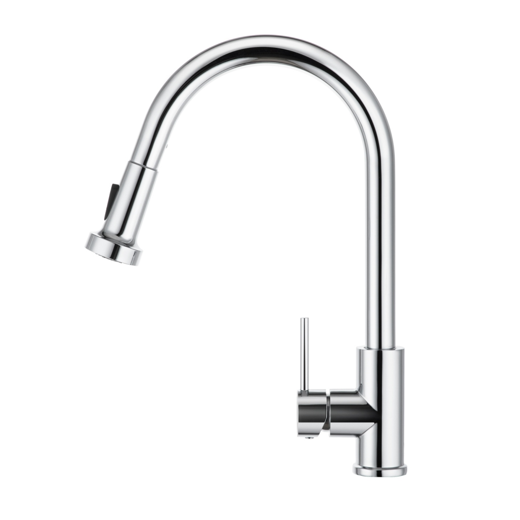 2 Function Pull-Out Button Spray Kitchen Sink Mixer Tap Laundry Basin Sink Swivel Faucet