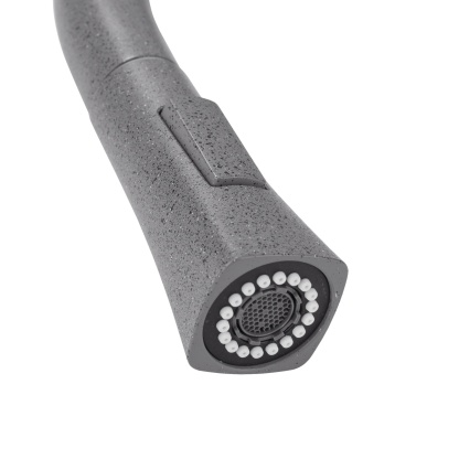 Brass 360° Swivel Pull-Out 2 Function Kitchen Sink Mixer Tap Laundry Basin Vanity Spout Faucet Chrome/Black/Granite Grey/White Granite