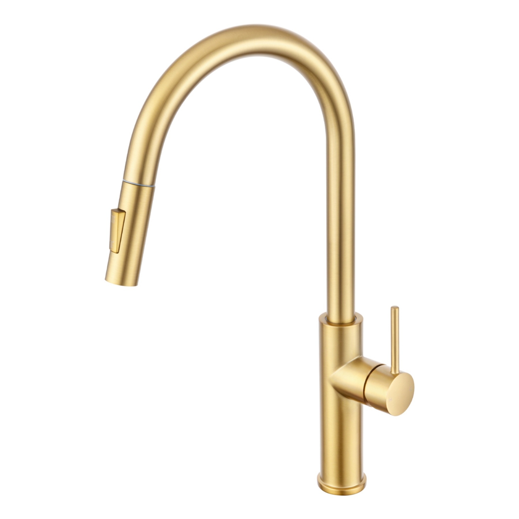 2 Functions Swivel Spout Pull-Out Kitchen Sink Basin Mixer Tap Laundry Faucet Chrome/Matte Black/ Brushed Yellow Gold