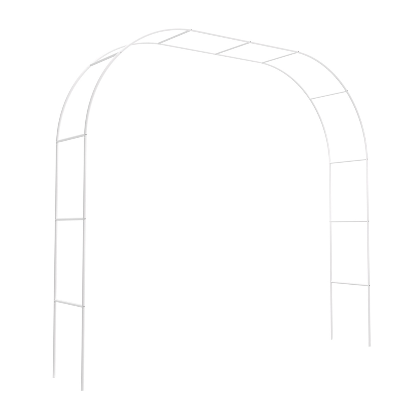 Wedding Garden Arch Without Base Party Balloon Flower Decoration Archway Climbing Plants Arbour Vine Stand Trellis White/Black/Dark Green