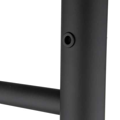 Round Aluminum Electric Heated Towel Rail Rack 6 Bars Bathroom Wall Mounted Warmer Towel Dryer Holder Hanger Silver/Black/Brushed Yellow Gold