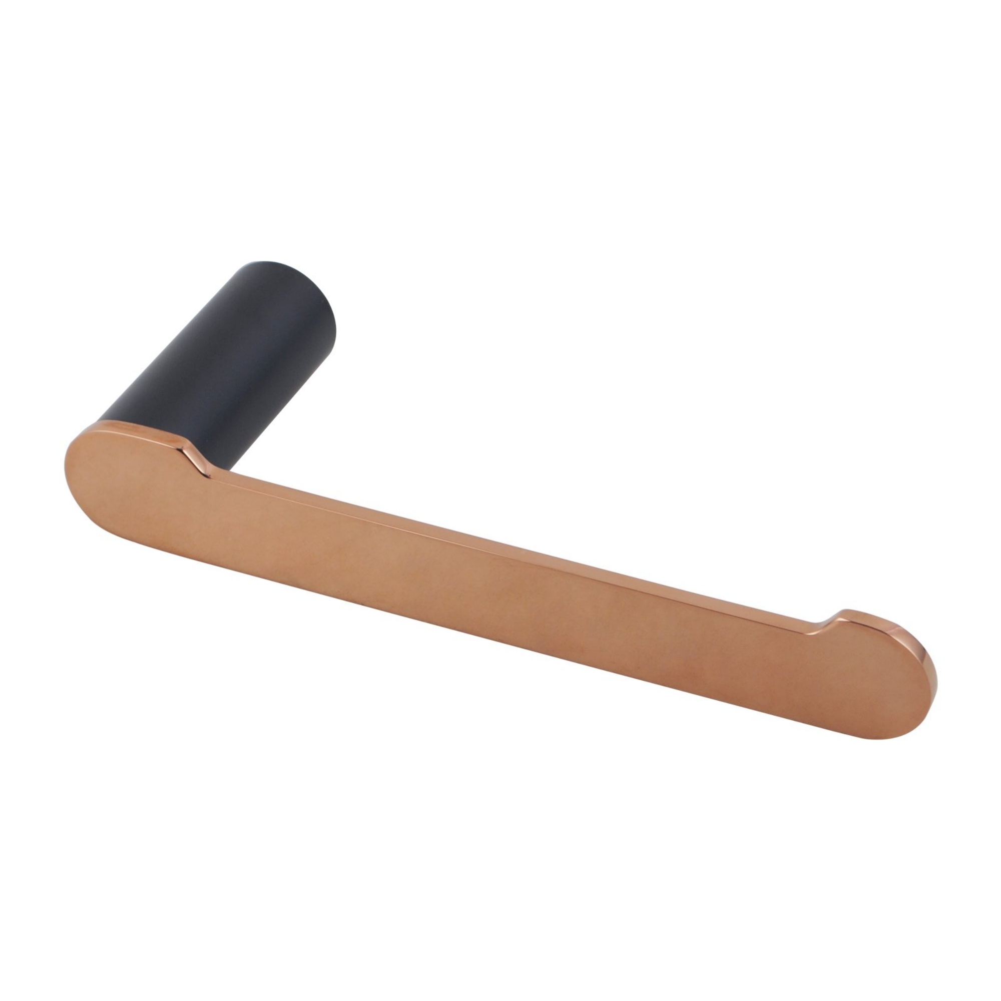 Stainless Steel Round Paper Roll Holder Wall Mounted Bathroom Toliet Tissue Hanger Hook Chrome/Nero Black/Black&Rose Gold