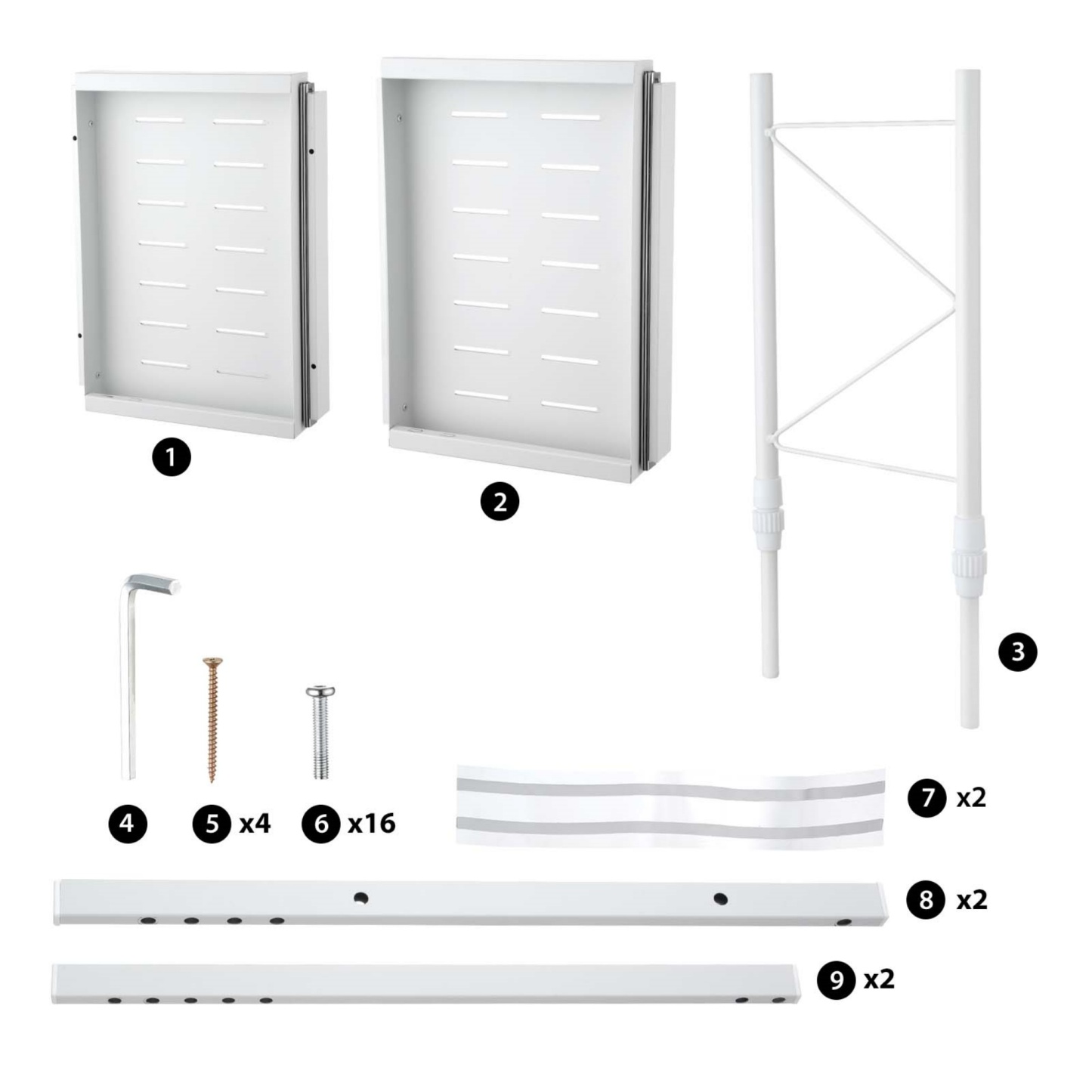 Kitchen Under Sink Cabinet Adjustable Width/Height Organizer Drawer Rack Pull Out Storage Holder Basket Shelf White