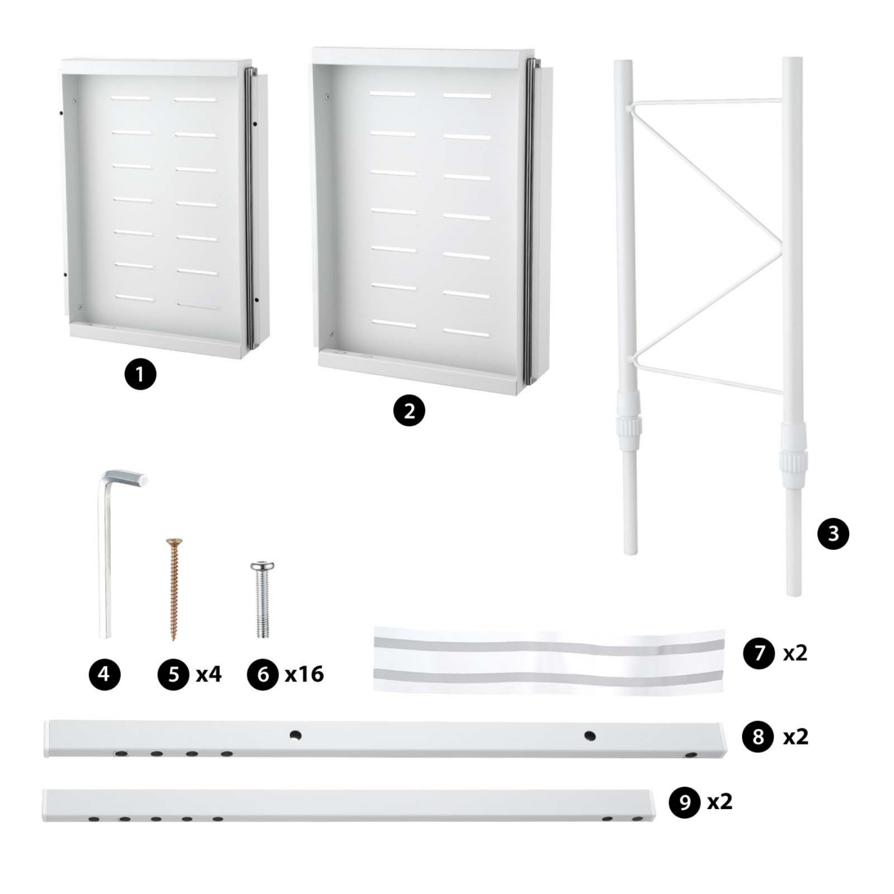 Kitchen Under Sink Cabinet Adjustable Width/Height Organizer Drawer Rack Pull Out Storage Holder Basket Shelf White