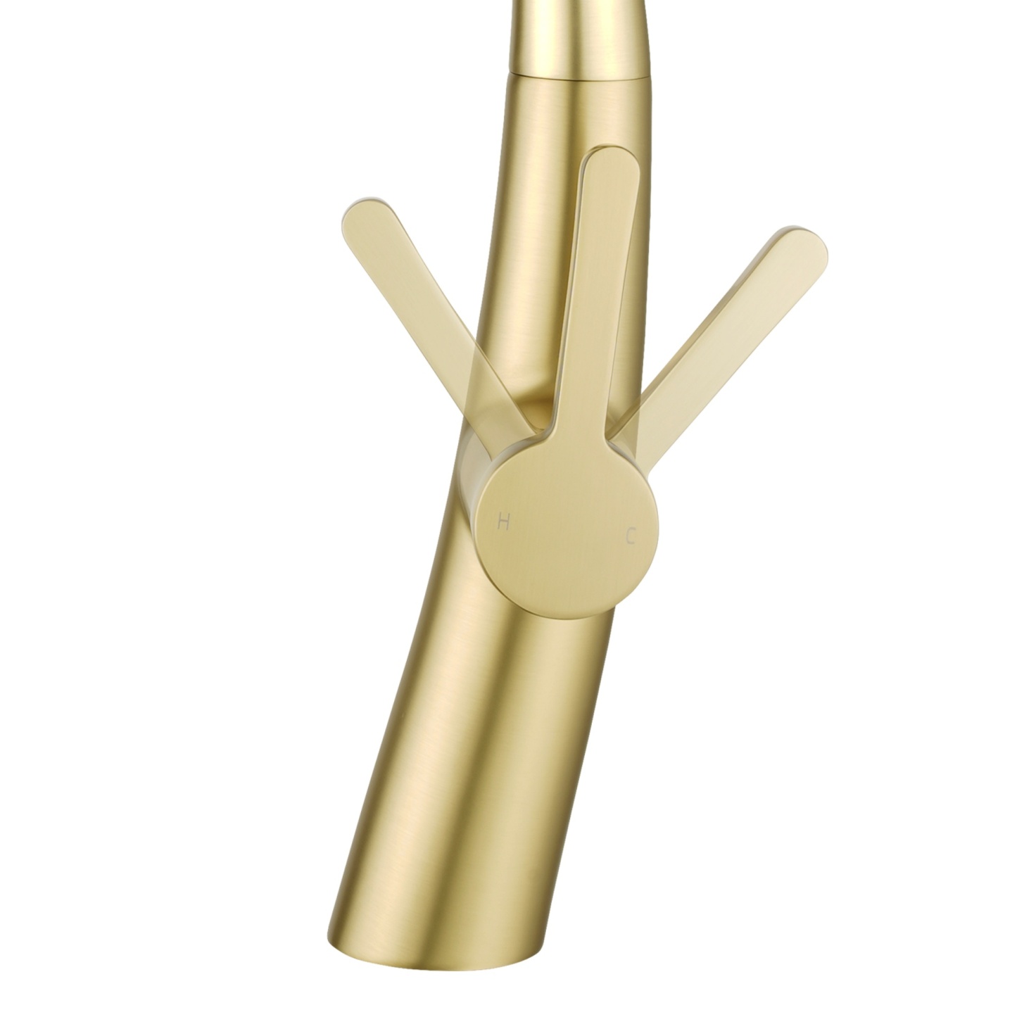 Brass 2 Spray Pattern Pull Out Kitchen Laundry Sink Basin Mixer Tap 360° Swivel Spout Deck-mounted Vanity Faucet Chrome/Black/Yellow Gold