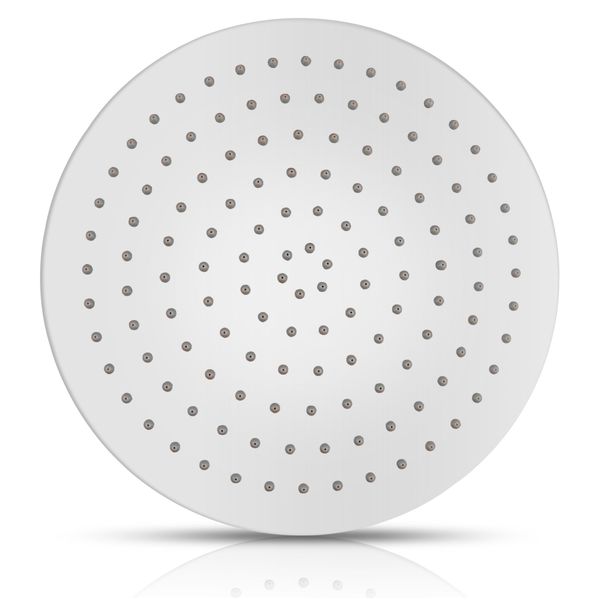 300mm 12'' Stainless Steel Bath Round Overhead Shower Head Bathroom 360° Swivel Rain Shower Rose Chrome/Black