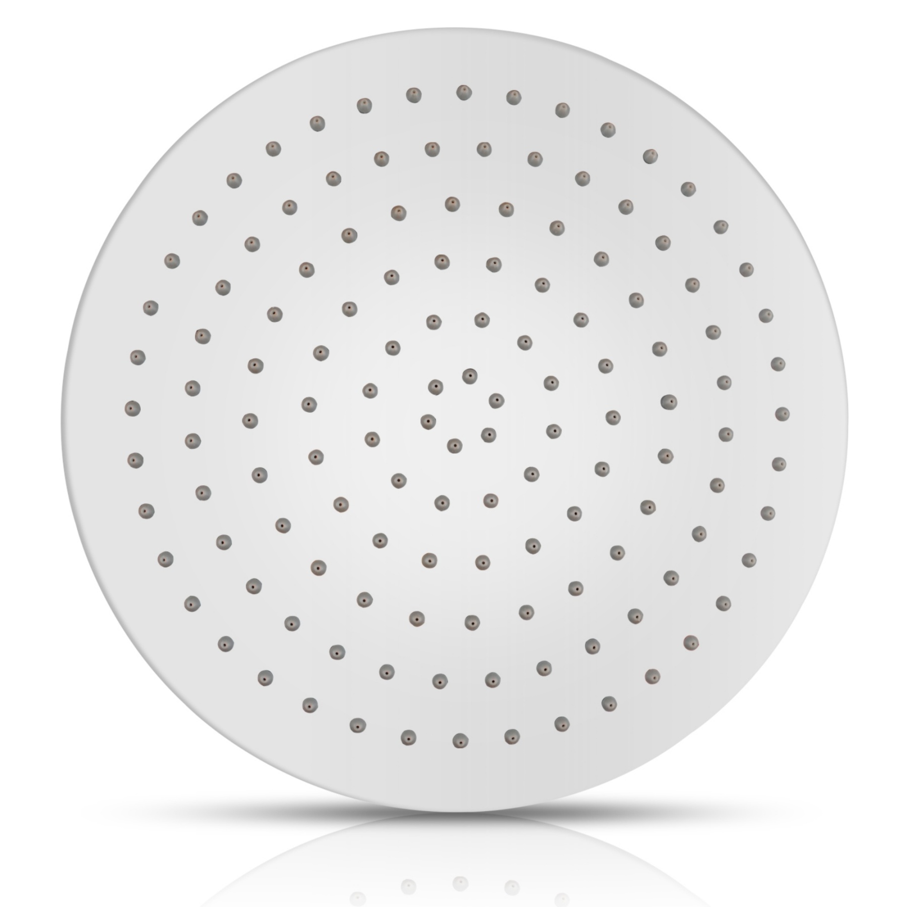 300mm 12'' Stainless Steel Bath Round Overhead Shower Head Bathroom 360° Swivel Rain Shower Rose Chrome/Black