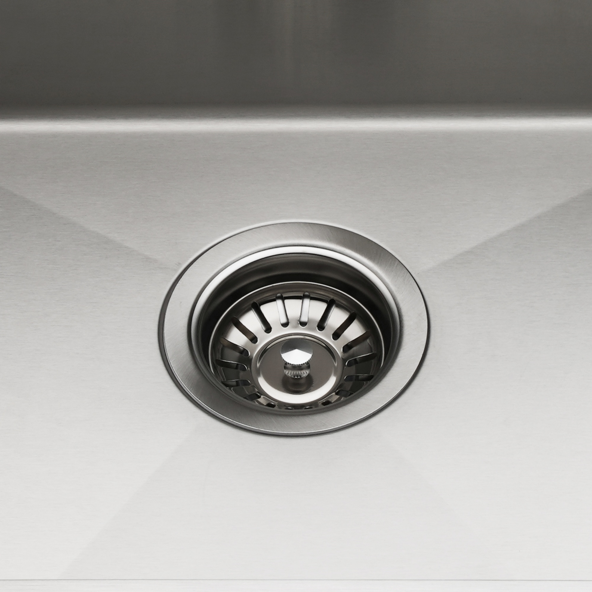 440x440mm Single Stainless Steel Kitchen Sink Smart Hand Free Drainage Top/Flush/Under Mount Satin Brush/Nano Black/Yellow Gold