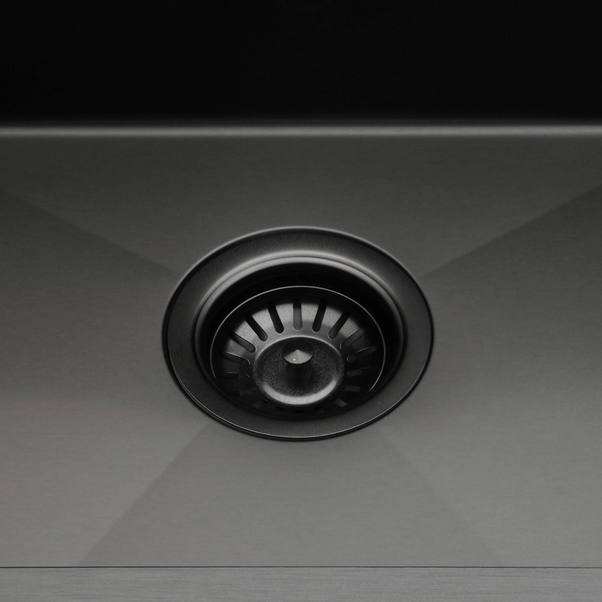 440x440mm Single Stainless Steel Kitchen Sink Smart Hand Free Drainage Top/Flush/Under Mount Satin Brush/Nano Black/Yellow Gold