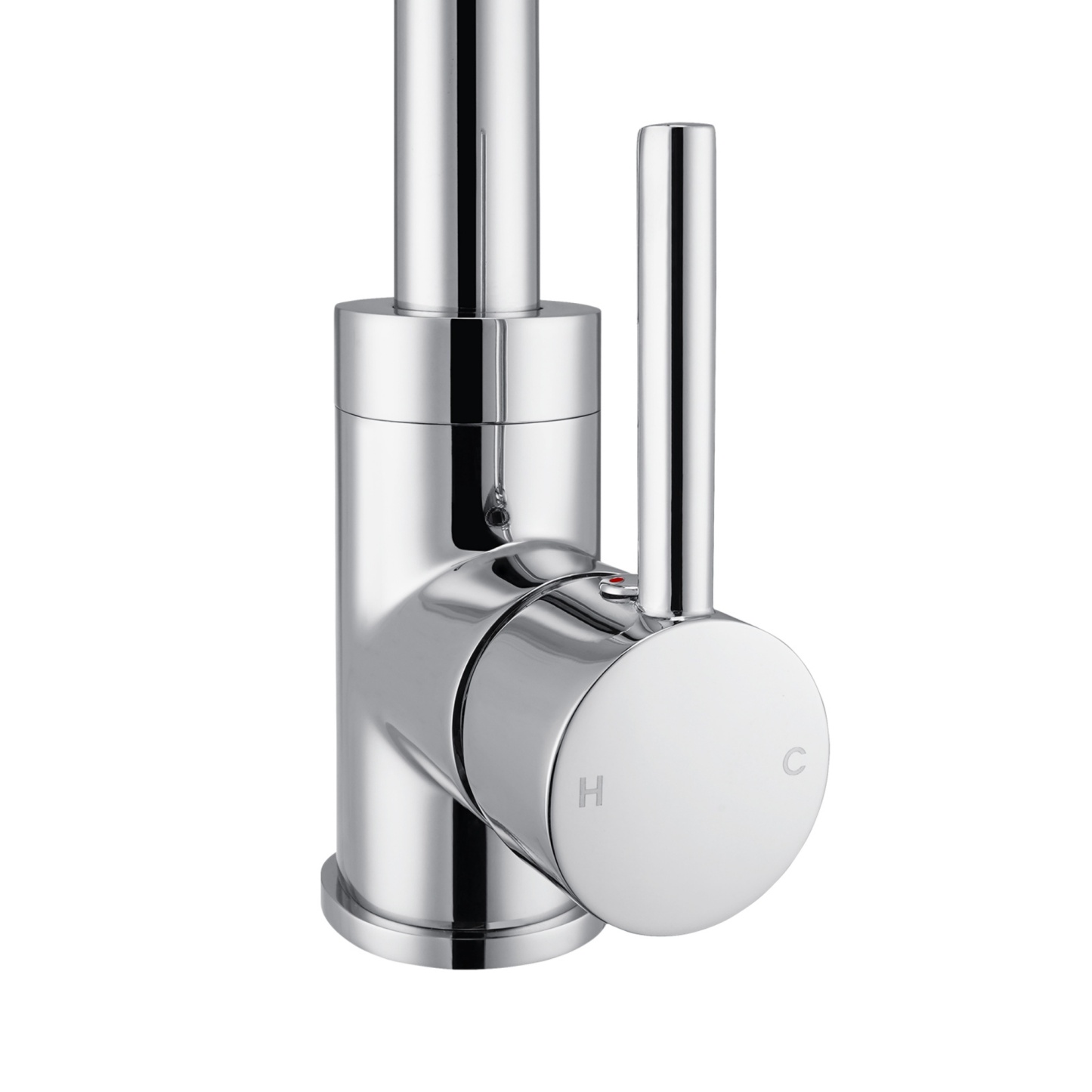 360° Swivel Spout Brass Kitchen Mixer Tap Round Laundry Basin Sink Faucet Chrome/Matte Black/Brushed Nickel