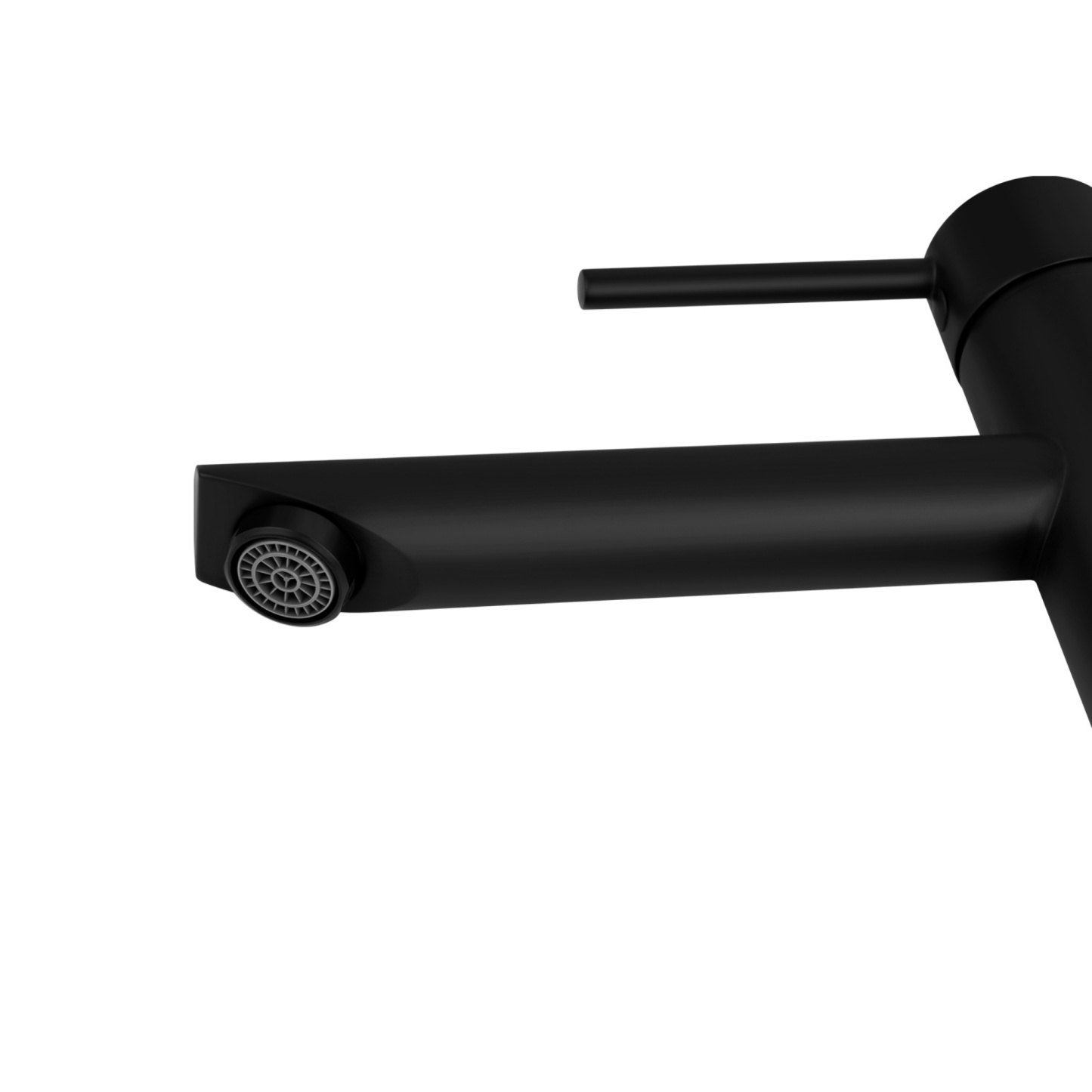 Round Tall Bath Basin Mixer Tap Bathroom Laundry Sink Vanity Counter Top Flick Faucet Chrome/Matte Black