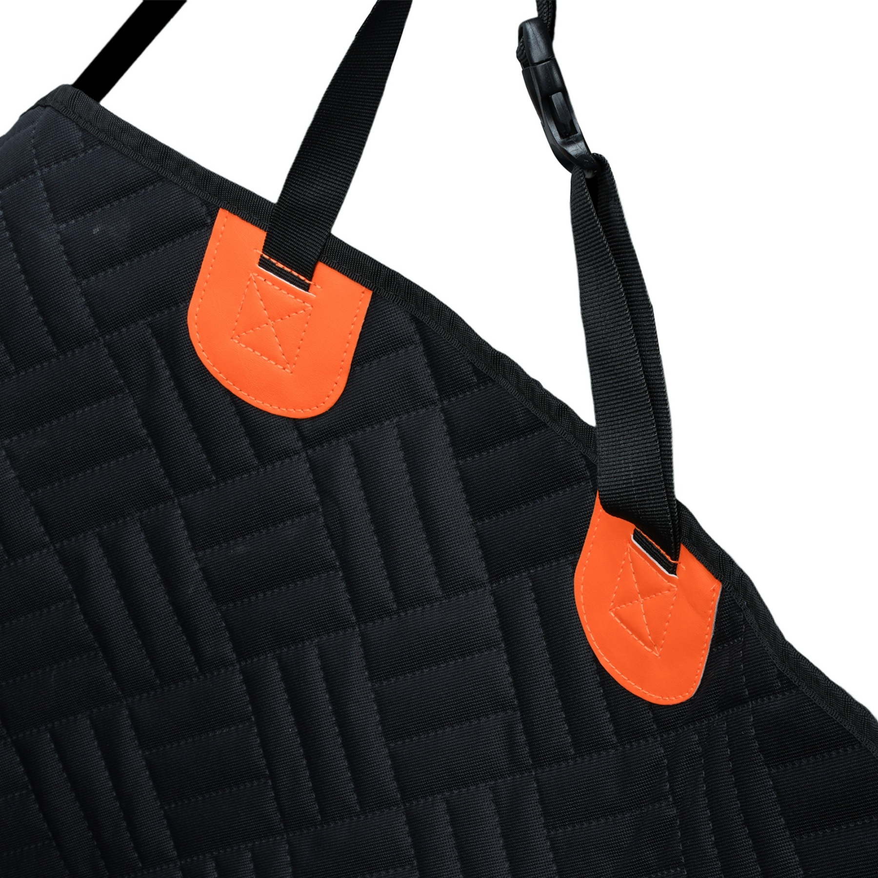 Extendable Waterproof Non-scratches Hard Bottom Pet Seat Cover Dog Cat Car Back Seat Protector 