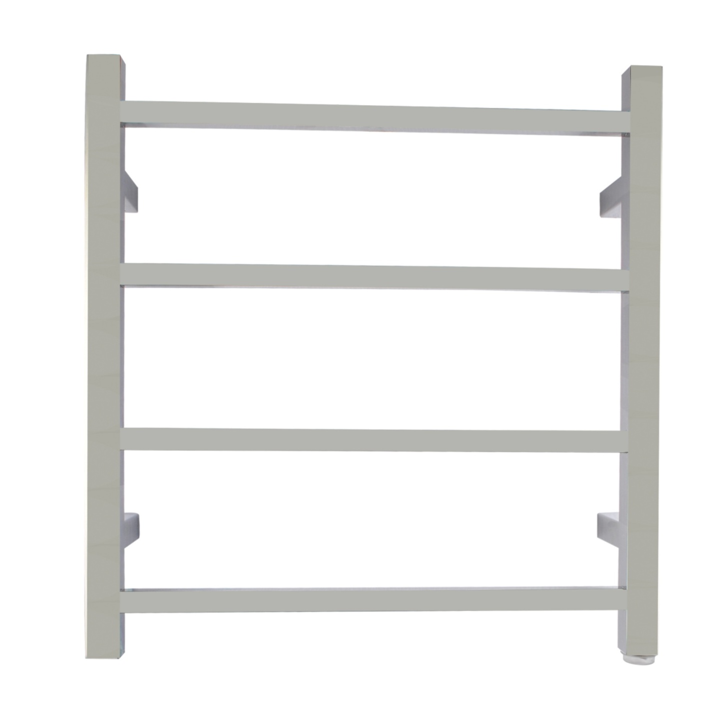 4 Bars Bathroom Square Stainless Steel Electric Heated Towel Rail Rack Wall Mounted Tower Warmer Hanger Holder Chrome/Black/Yellow Gold