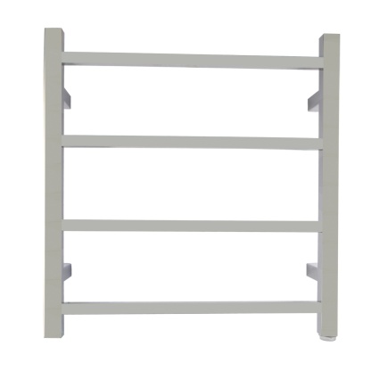 4 Bars Bathroom Square Stainless Steel Electric Heated Towel Rail Rack Wall Mounted Tower Warmer Hanger Holder Chrome/Black/Yellow Gold