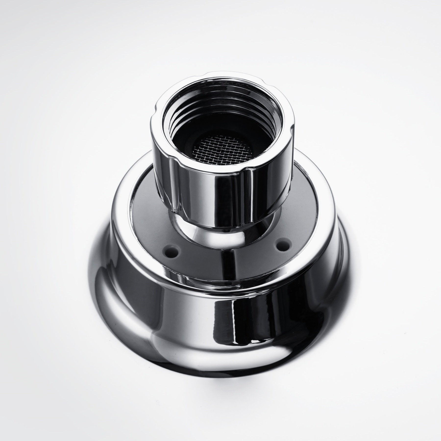 10'' Chrome Round Shower Head 360° Swivel Bath Rainfall Shower Head Rose