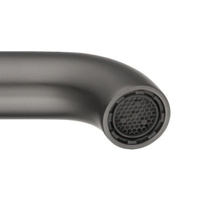 Bathroom Round Brass Basin Mixer Tap Laundry Sink Vanity Pin Lever Knurled Faucet Chrome/Brushed Yellow Gold/Gunmetal Grey