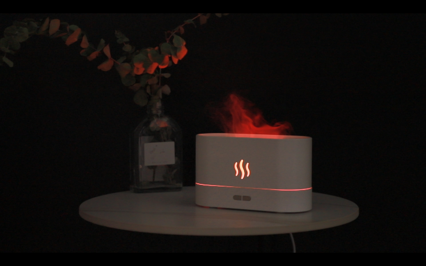 Aromatherapy Diffuser 7 Colours LED Light Ultrasonic Oil Humidifier Air Purifier
