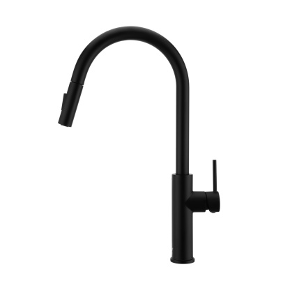 2 Functions Swivel Spout Pull-Out Kitchen Sink Basin Mixer Tap Laundry Faucet Chrome/Matte Black/ Brushed Yellow Gold