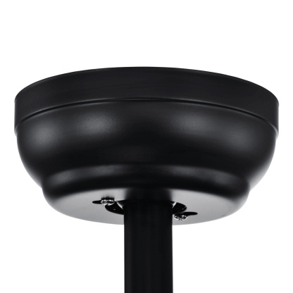 3 Timber Wooden Blades Ceiling Fan Indoor/Outdoor 6 Speed Reversible LED Light Remote Control Matt White & Natural/Matt Black & Mahogany