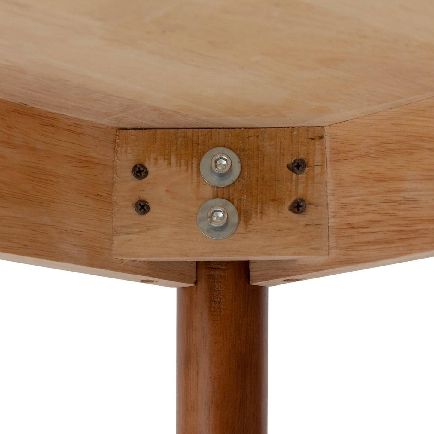 140cm Rectangle Wooden Dining Table for Home Kitchen Cafe Restaurant Walnut/Natural