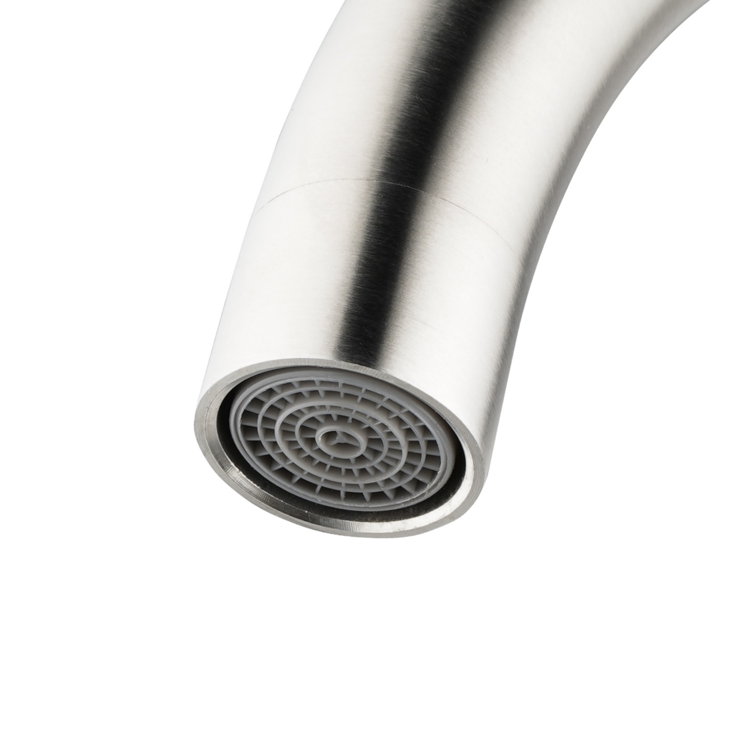 Stainless Steel Round Kitchen Sink Mixer Tap 360° Swivel Spout Laundry Basin Faucet Chrome/Matte Black