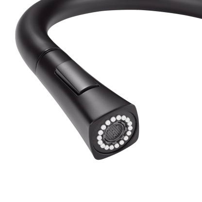 Brass 360° Swivel Pull-Out 2 Function Kitchen Sink Mixer Tap Laundry Basin Vanity Spout Faucet Chrome/Black/Granite Grey/White Granite