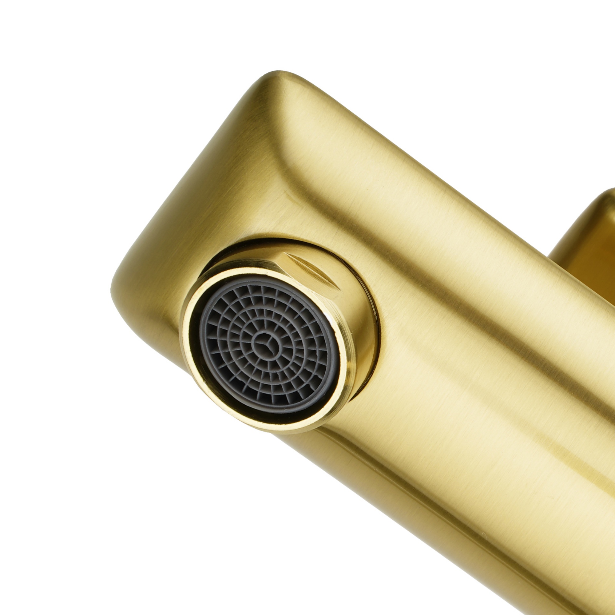 Brass Bathroom Basin Sink Mixer Tap Laundry Vanity Flick Spout Faucet Chrome/Black/White/Brushed Yellow Gold