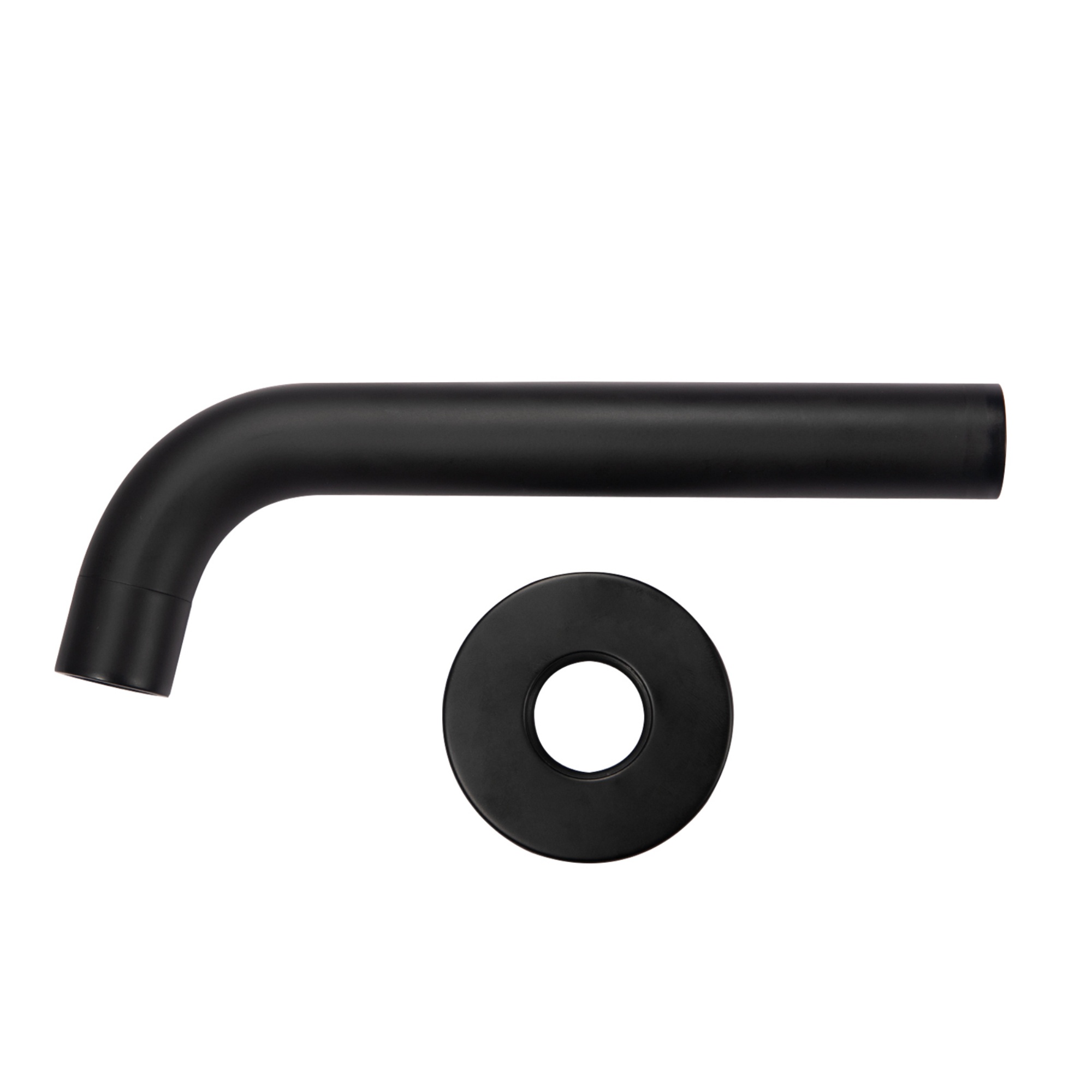 Round Brass Bathroom Basin Sink Vanity Wall Mounted Outlet Bathtub Shower Water Spout Chrome/Black/Brushed Yellow Gold