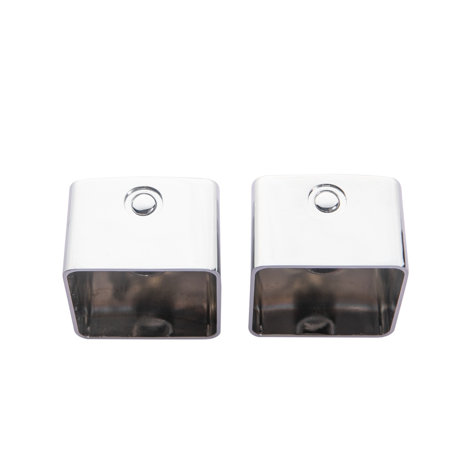 Bathroom 1/4 Turn Square Brass Shower Wall Tap Set Bath Basin Wall Mounted Shower Head Hot and Cold Water Twin Taps