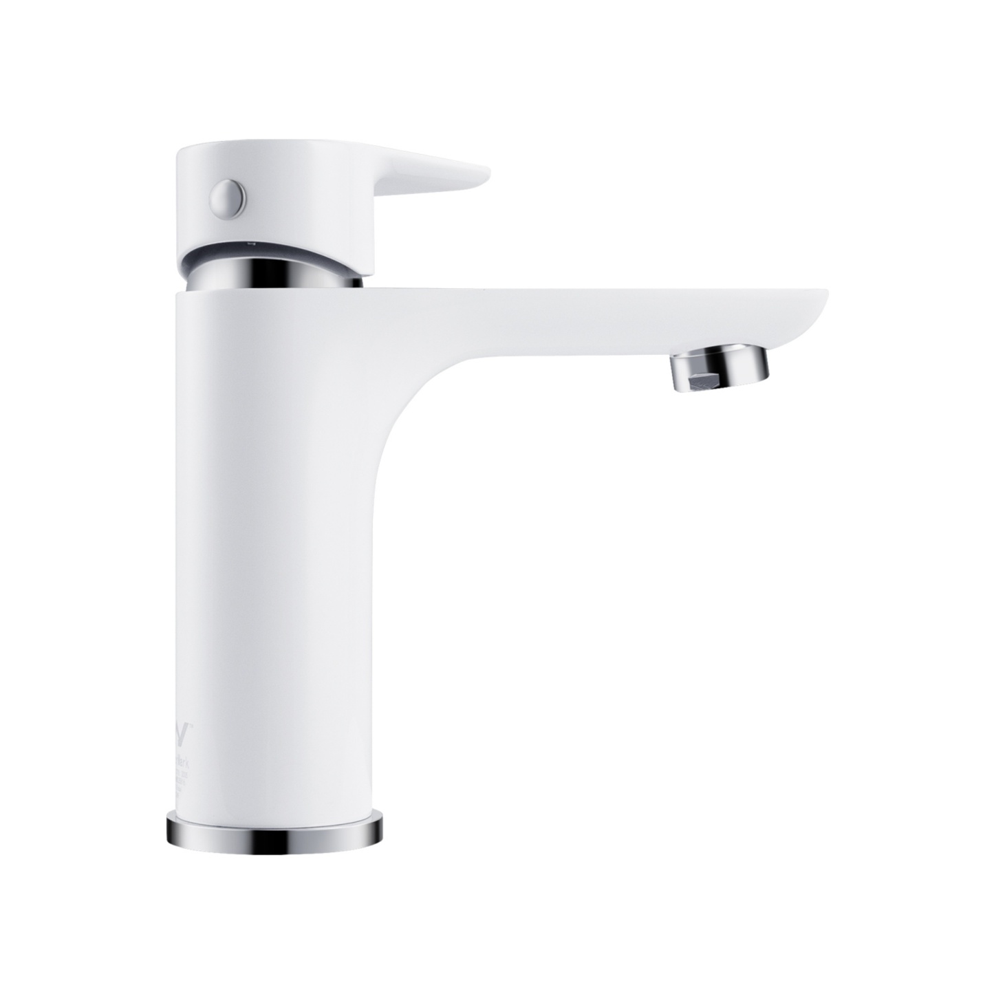 Brass Bathroom Basin Sink Mixer Tap Laundry Vanity Flick Spout Faucet Chrome/Black/White/Brushed Yellow Gold