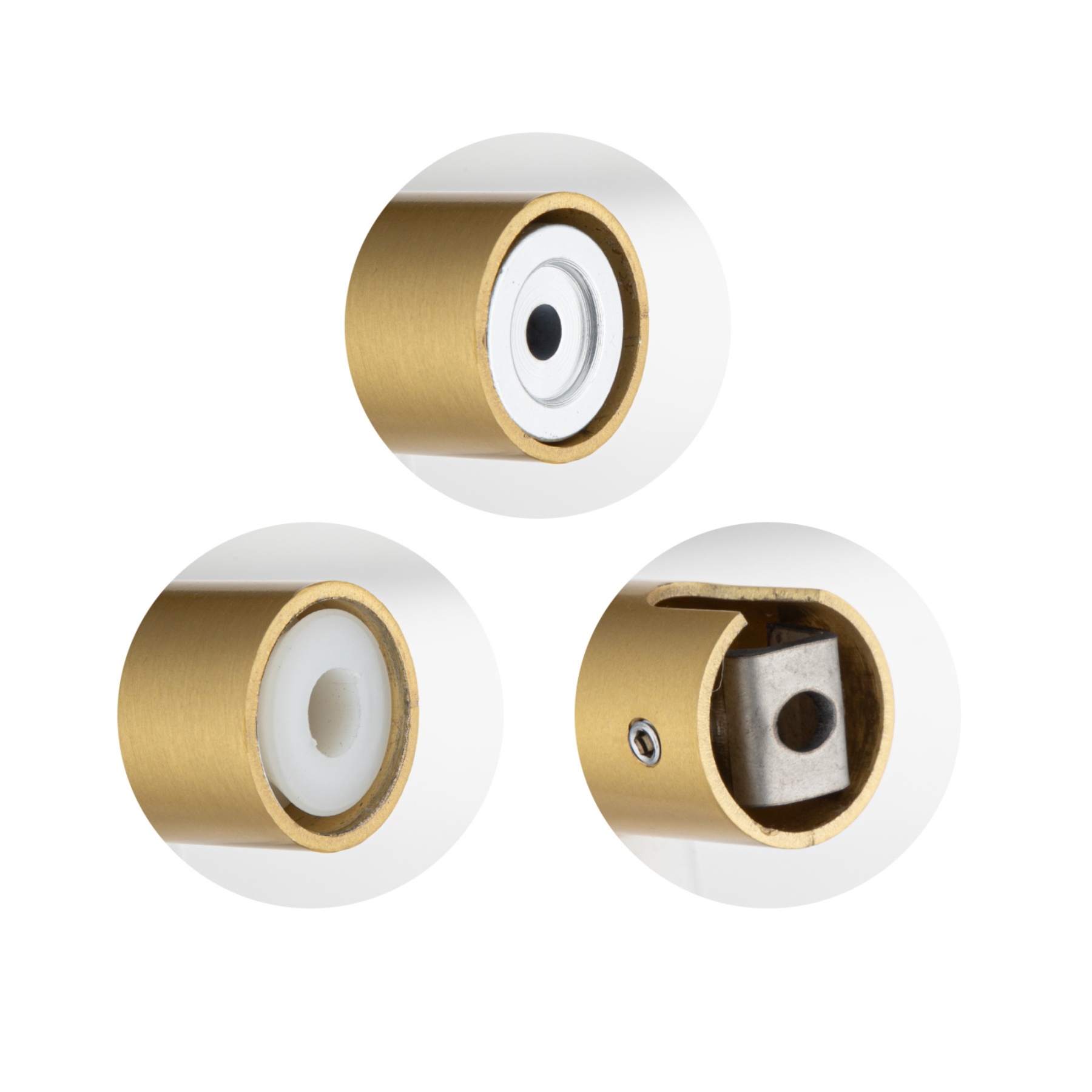 Round 8 Bars Aluminium Electric Heated Towel Rail Wall Mounted Towel Warmer Dryer Holder Rack Silver/Black/Brushed Yellow Gold