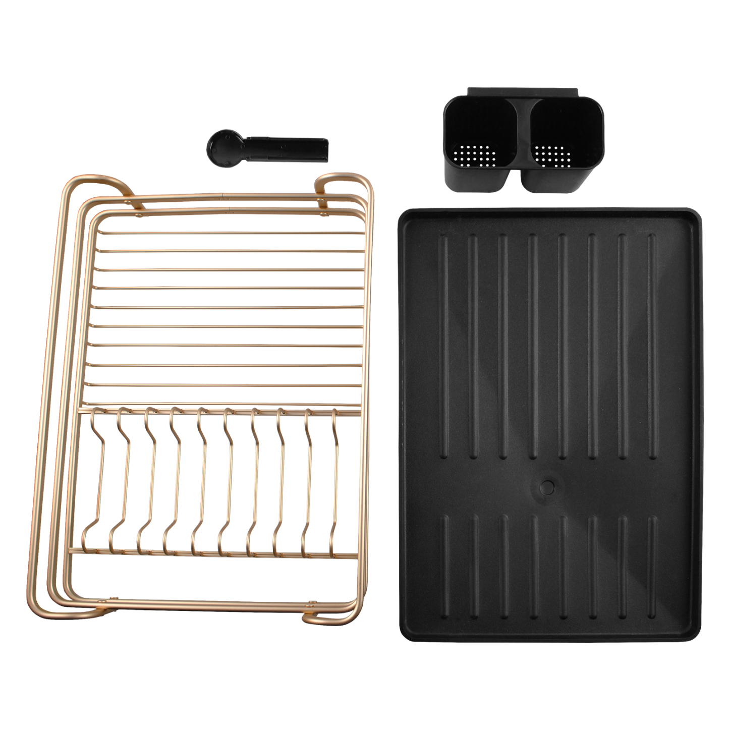 Kitchen Storage Rack Organizer Dish Drying Drainboard Basket Holder