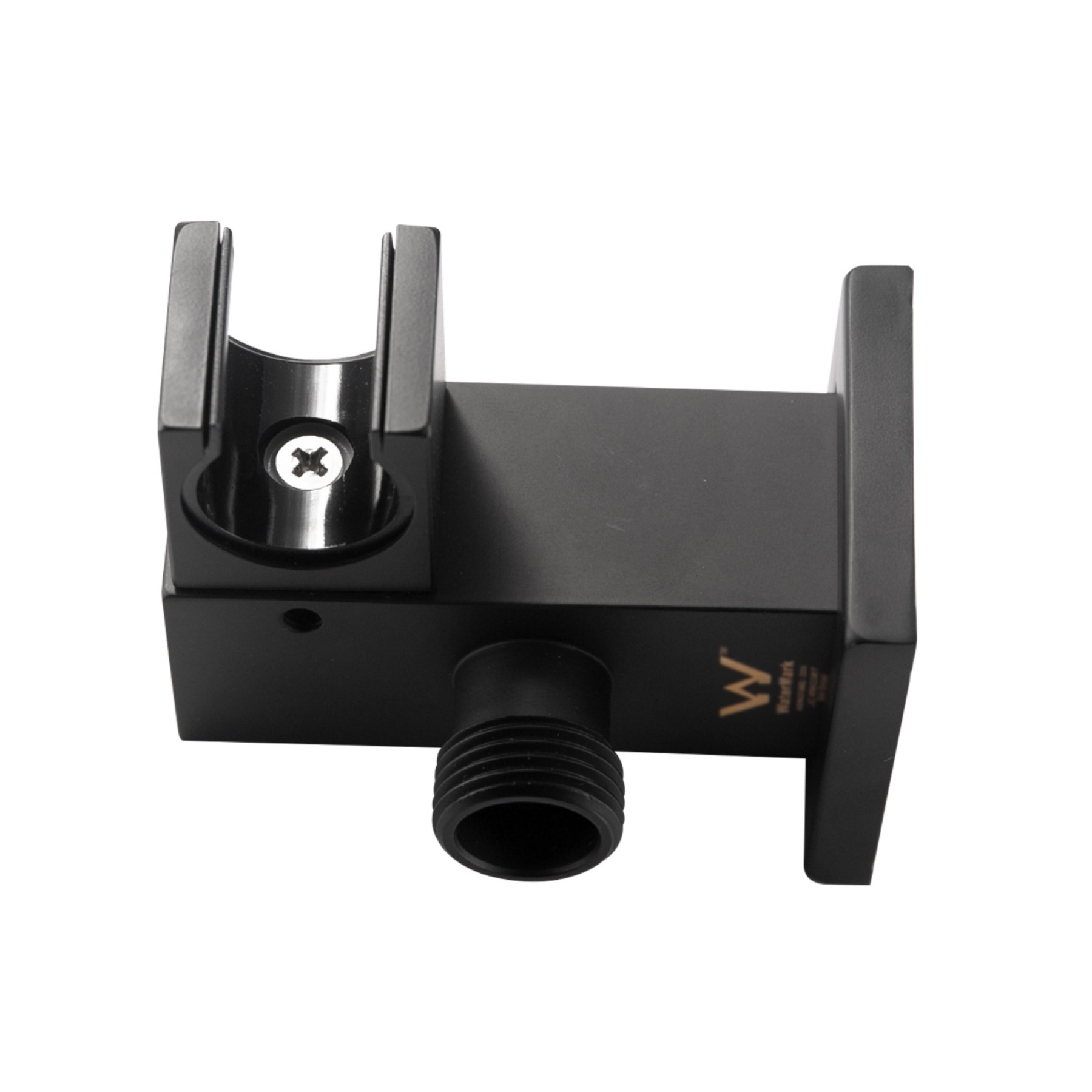 Bathroom Wall Mounted Square Swivel Handheld Shower Head Holder Bracket 1.5m Shower Hose Inlet Connector Chrome/Black